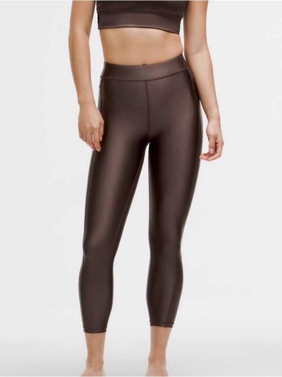 lululemon athletica Pants - Lululemon Satin Shine High-Rise Leggings In Espresso